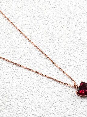 Kate Spade Crystal Heart Necklace